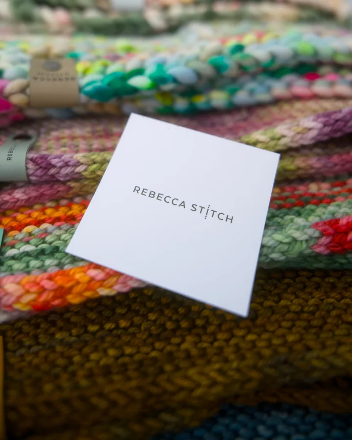 Handcrafted knitwear by Rebecca Stitch